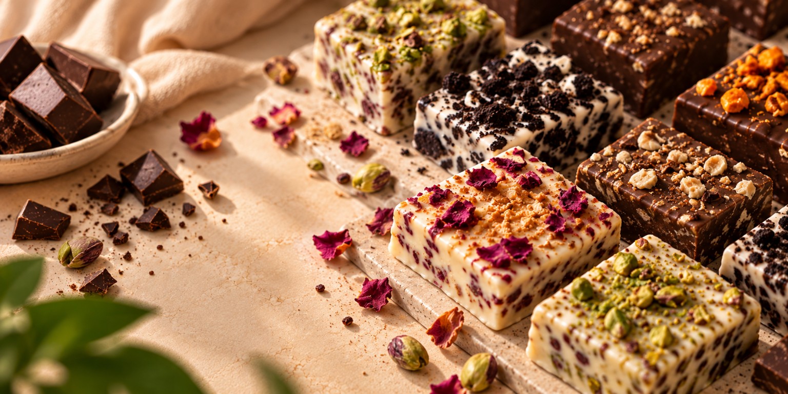 Jain Foods chocolate crunch collection